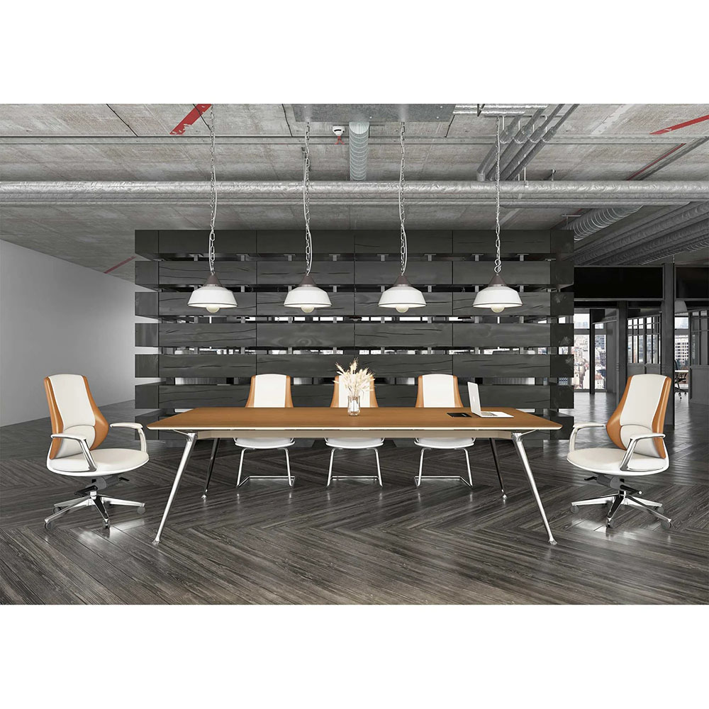 Заседателна маса RFG Paris 240/120/75h орех сиво